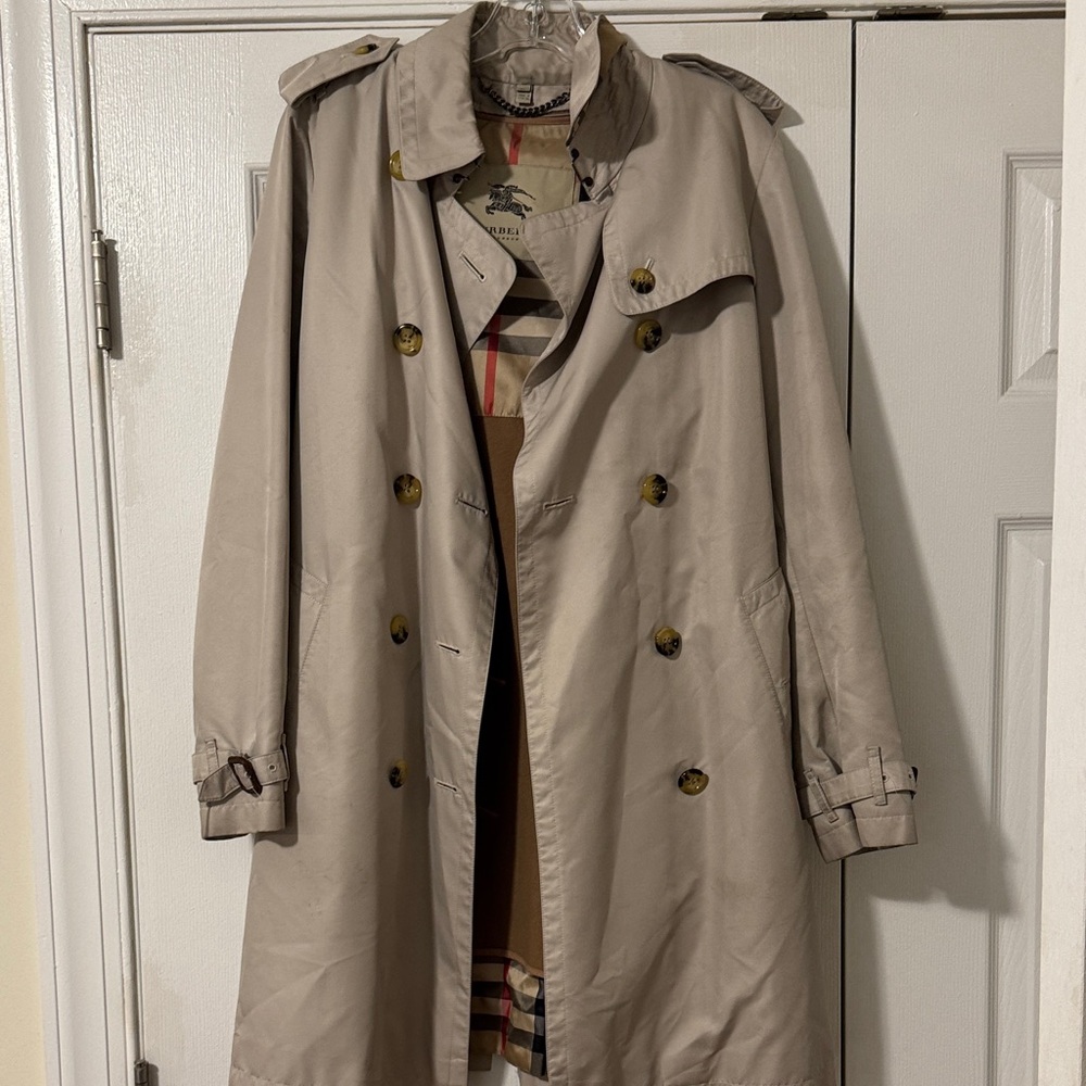 Burberry Classic Tan Trench Coat